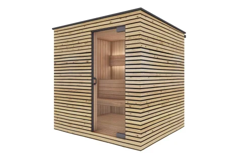 Záhradná vonkajšia sauna 2,5x2 m