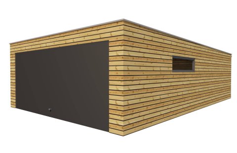 Montovaná dvojgaráž 9x6,3 m