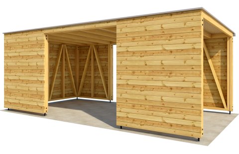 Garážové státie 6x3 m