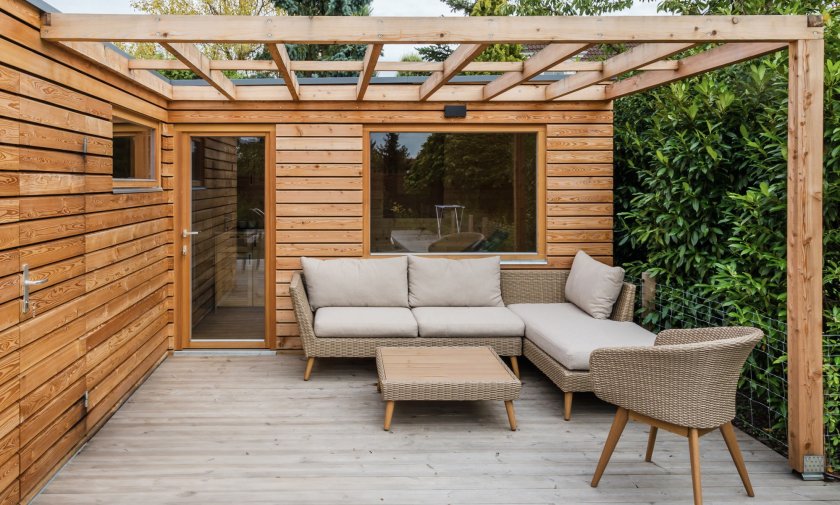 Atypick&aacute; z&aacute;hradn&aacute; sauna - Praha