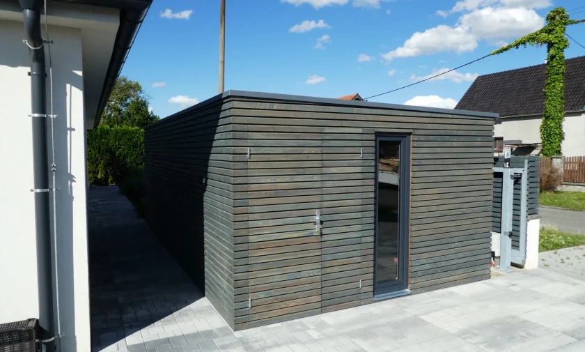 Modern&yacute; dreven&yacute; sklad 4x6m - Praha