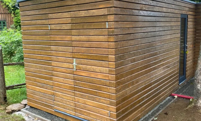 Domov F&iacute;nska sauna s relaxačnou miestnosťou