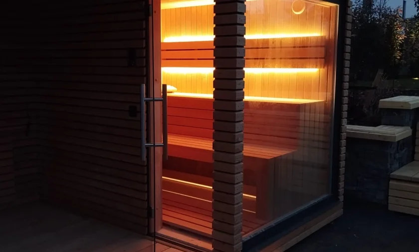 Sauna na mieru do modern&eacute;ho domu - Beroun