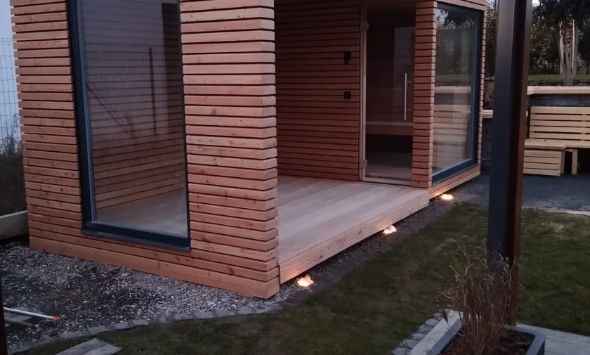 Sauna na mieru do modern&eacute;ho domu - Beroun