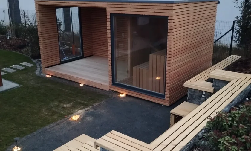 Sauna na mieru do modern&eacute;ho domu - Beroun