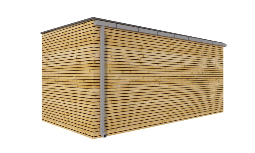 Moderný záhradný domček na náradie 5×2,5 m