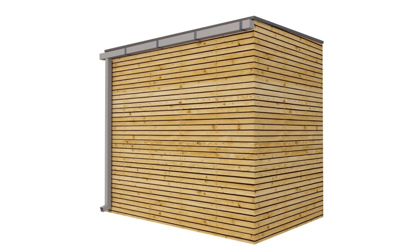 Drevený záhradný domček na náradie 2,5×1,6 m