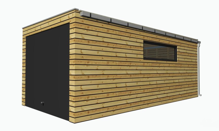 Montovaná garáž 5,7x3 m