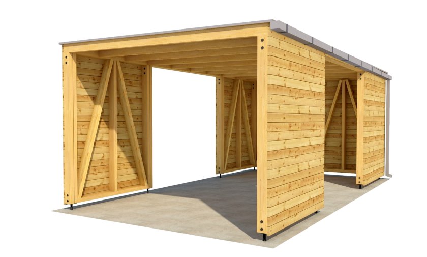 Garážové státie 6x3 m