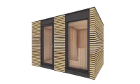 Záhradná vonkajšia sauna 3,5x2 m