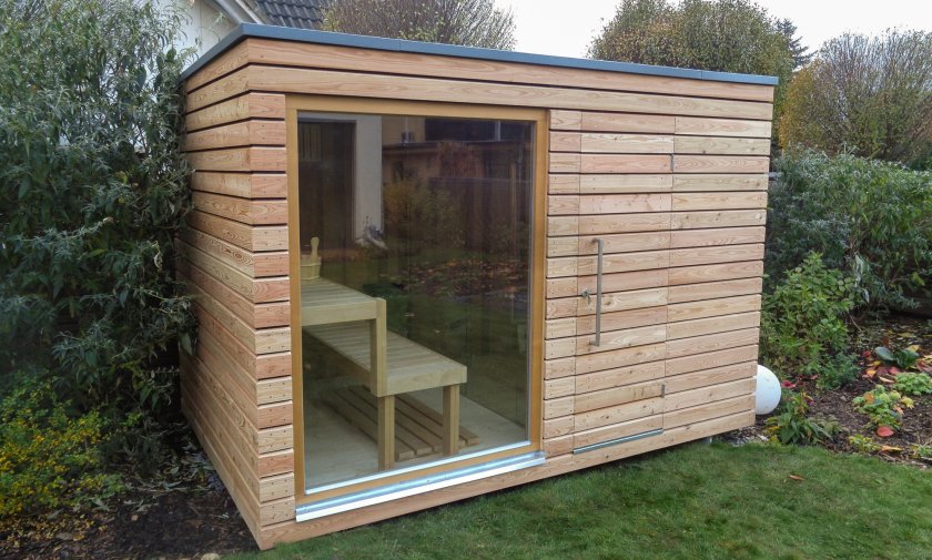 Dom&aacute;ca z&aacute;hradn&aacute; sauna pre cel&uacute; rodinu