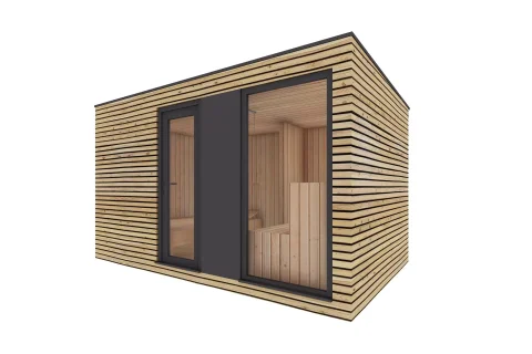 Vonkajšia sauna pre 2 až 3 osoby