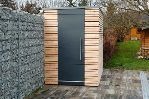 Drevený záhradný domček na náradie 2,5×1,6 m