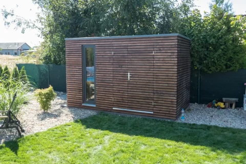 Moderný záhradný domček na náradie 4×2 m