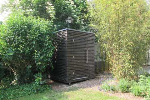 Malý záhradný domček na náradie 1,5×1,5 m