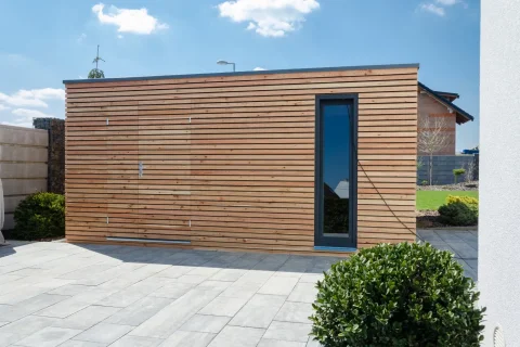 Moderný záhradný domček na náradie 5×5 m