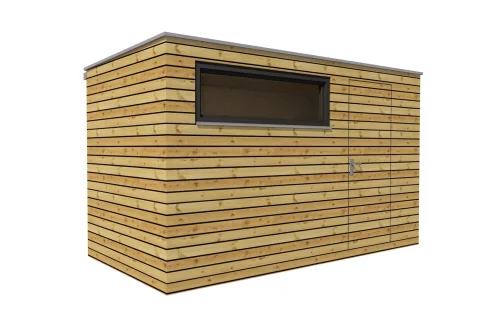 Moderný záhradný domček na náradie 4×2 m}