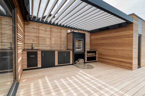 Letná kuchyňa 4x2,4 m