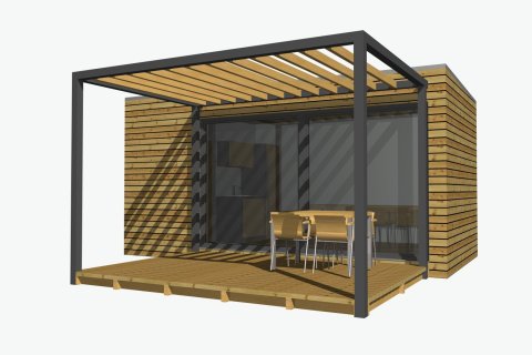 Párty domček S 6x3 m}