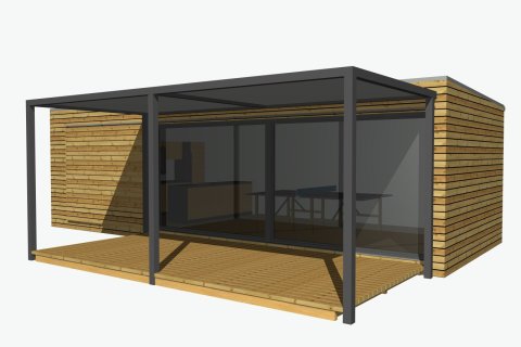 Párty domček L 9x4 m}