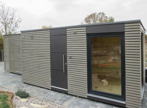 Dizajnov&yacute; z&aacute;hradn&yacute; domček so saunou - Tuchoměřice