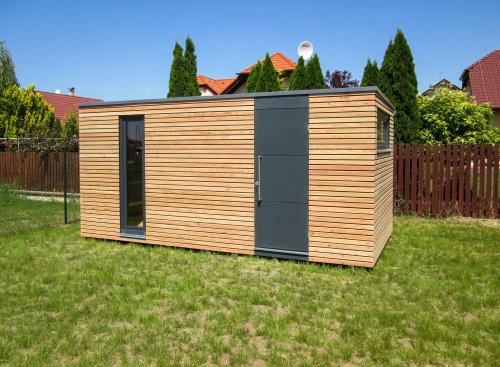 Modern&yacute; z&aacute;hradn&yacute; domček 5x2,5 m - Rudn&aacute;