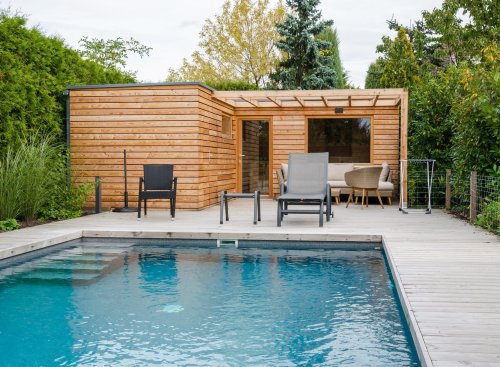 Atypick&aacute; z&aacute;hradn&aacute; sauna - Praha