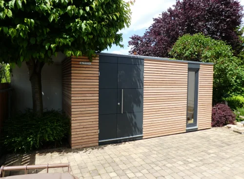 Dizajnov&yacute; domček pre z&aacute;hradu 5x3 m