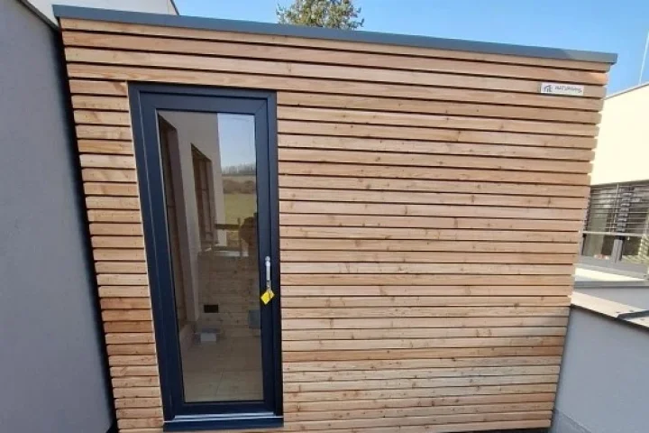 Vonkaj&scaron;ia sauna 4x2,5m Plzeň